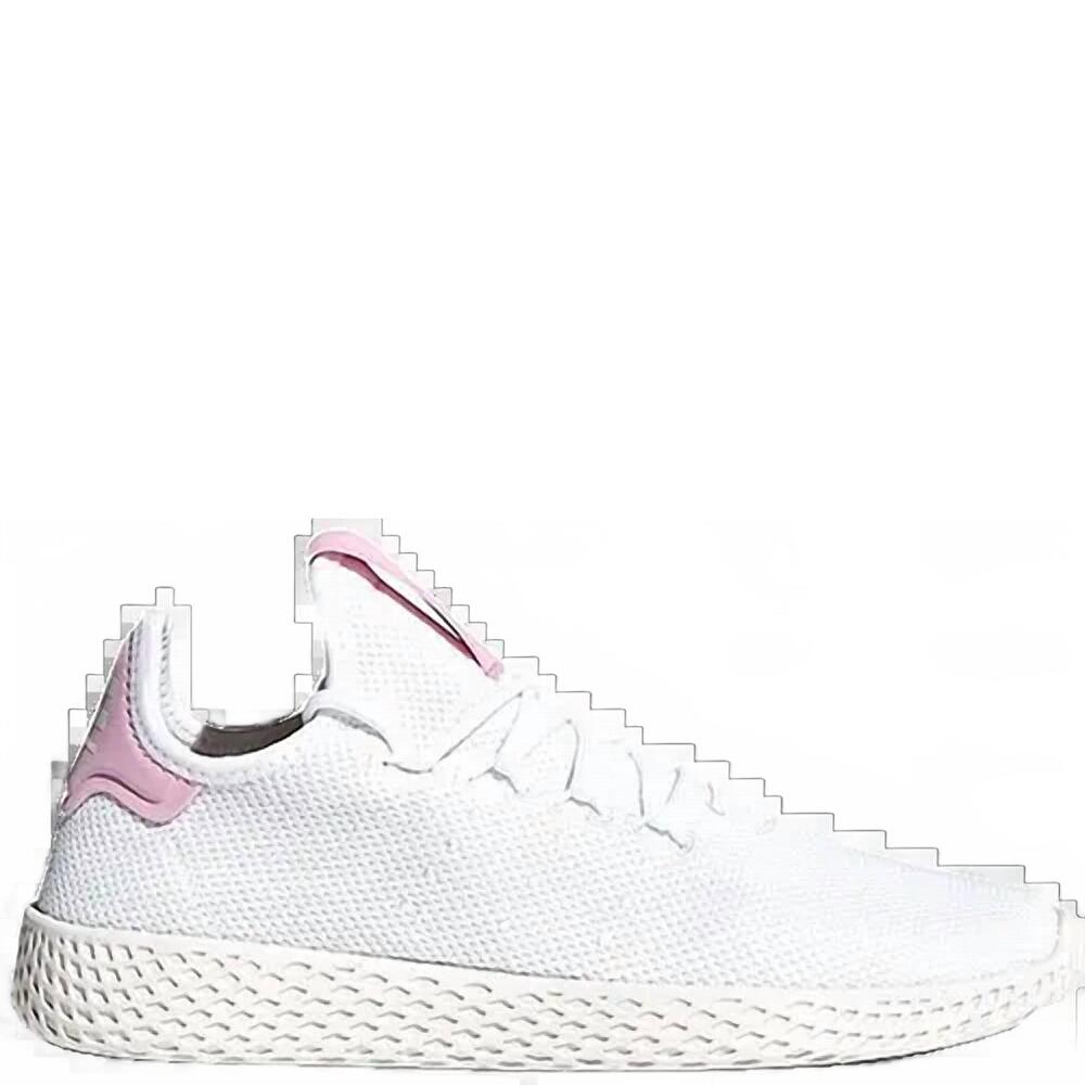 NEW ADIDAS women's tennis hu sneaker in pharrell white/pink - Picture 2 of 5